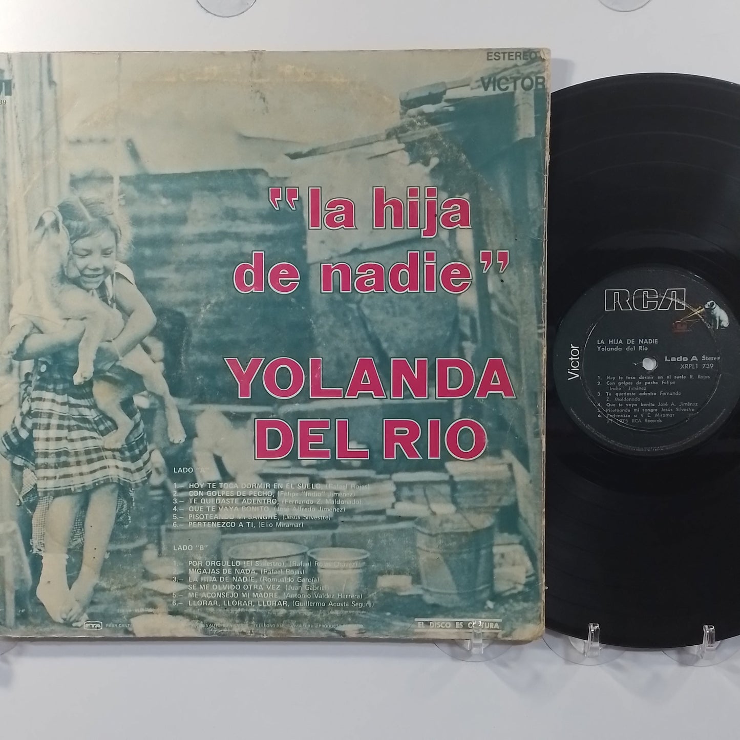 lp yolanda del rio la hija de nadie made peru 1977 ranchera folk