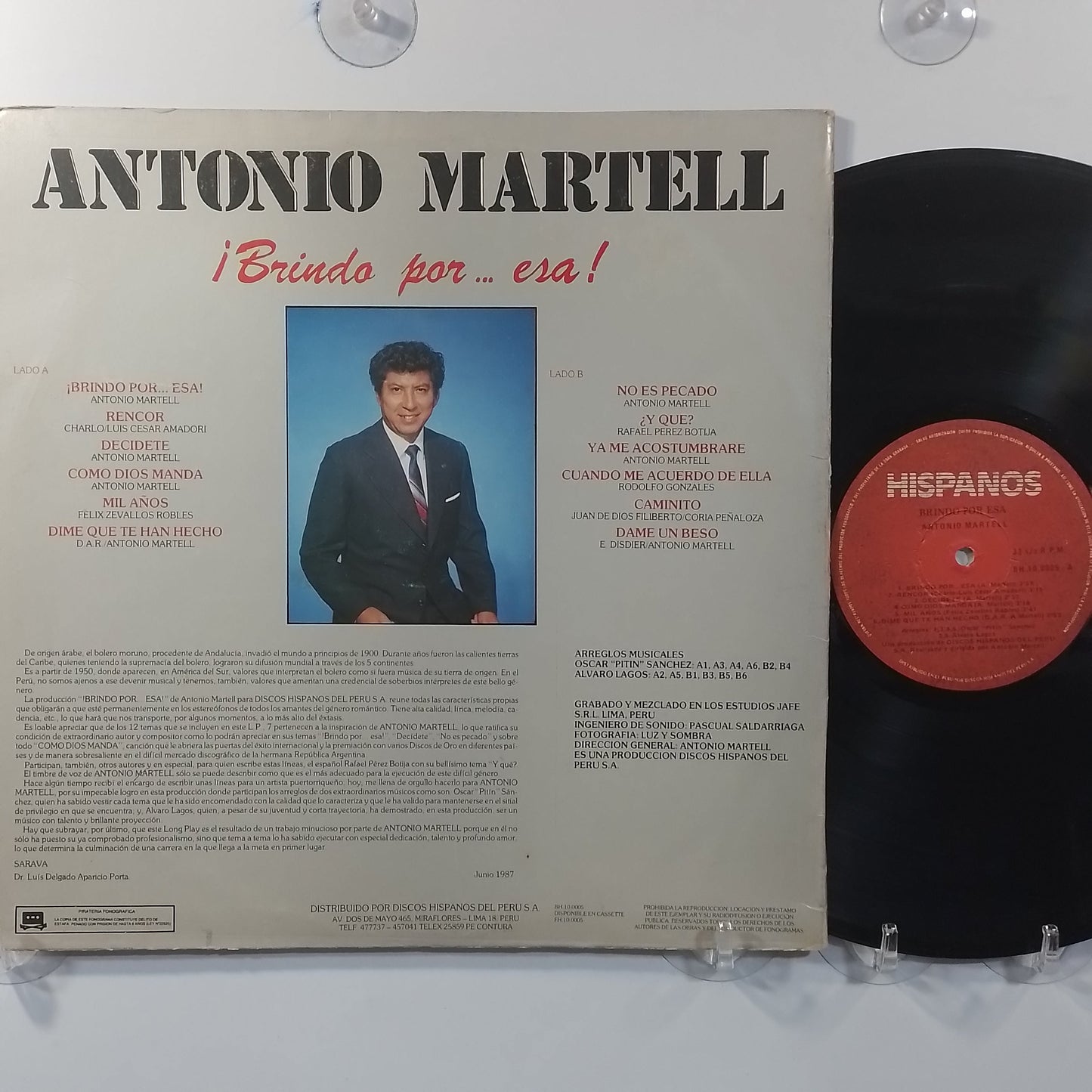 lp antonio martell brindo por esa made peru 1987 bolero latin