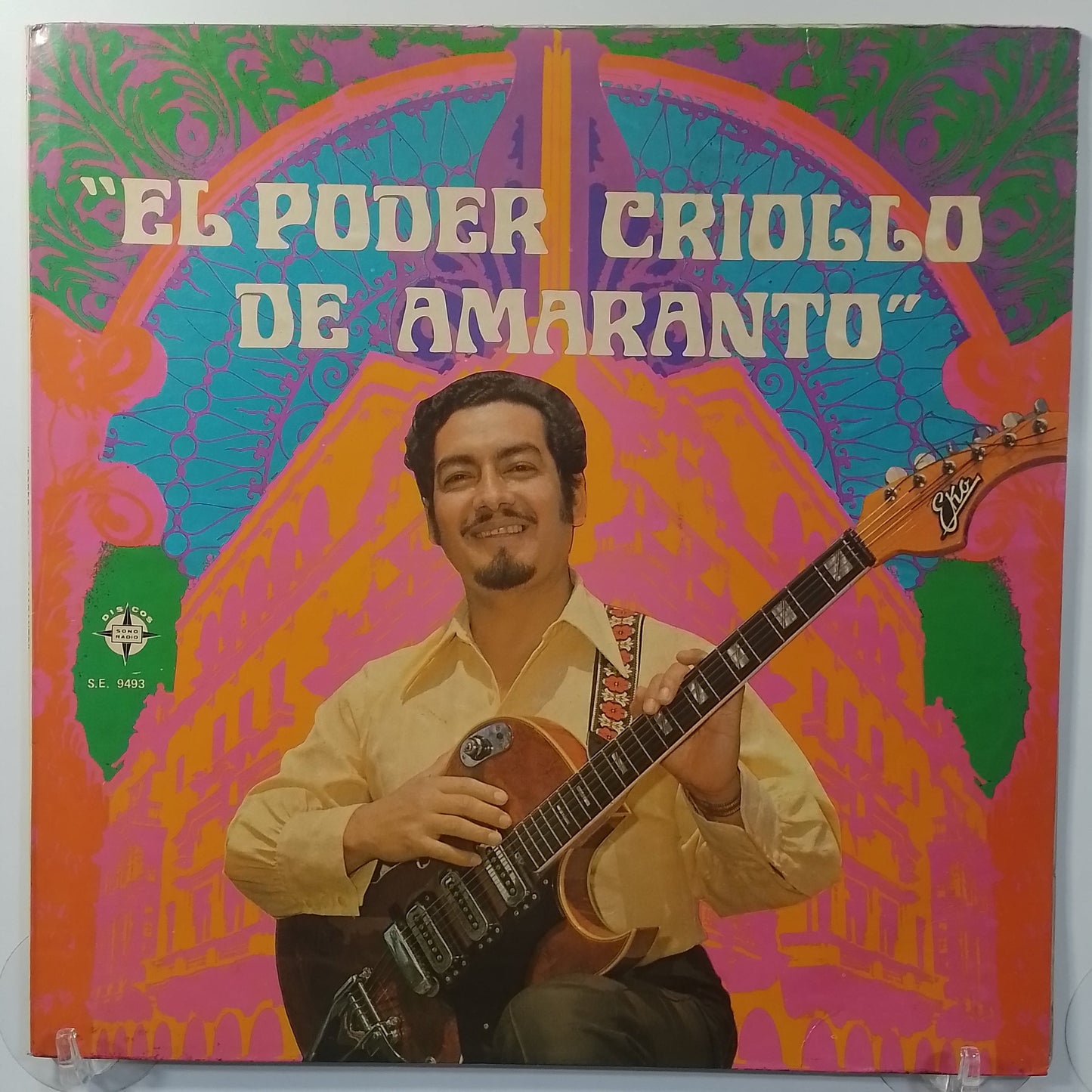 lp Rafael Amaranto Y Su Conjunto El Poder Criollo De Amaranto made peru 1974 criollo folk