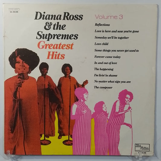 lp Diana Ross & The Supremes Greatest Hits Volume 3 made peru 1976 soul