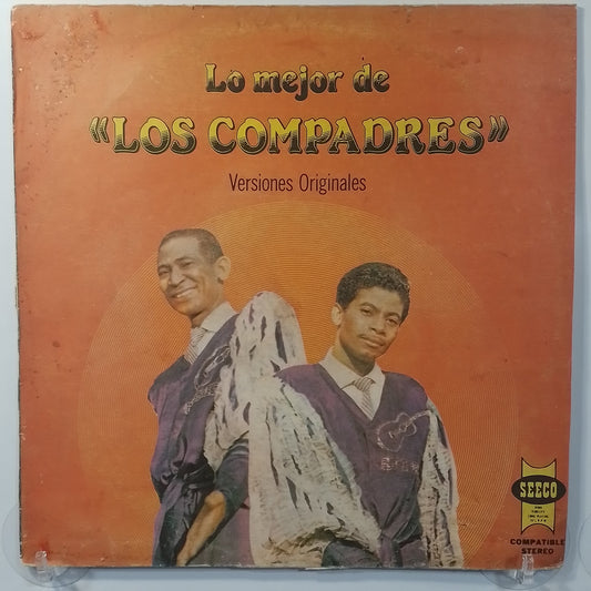 lp Los Compadres Lo Mejor De Los Compadres Versiones Originales made peru 1984 latin guaracha bolero