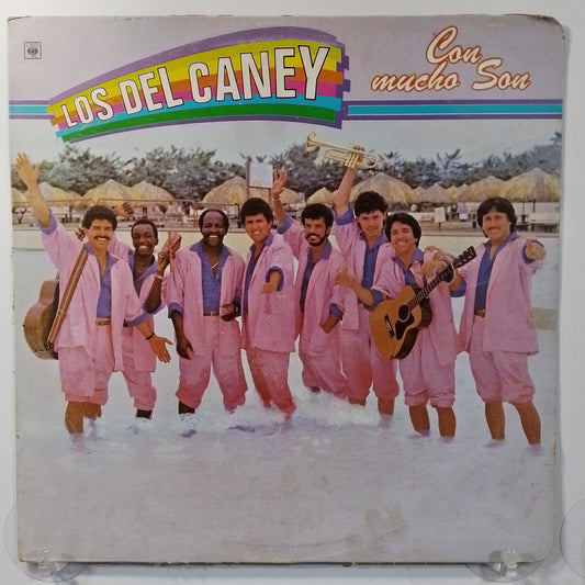 lp Los Del Caney Con Mucho Son made colombia 1987 salsa