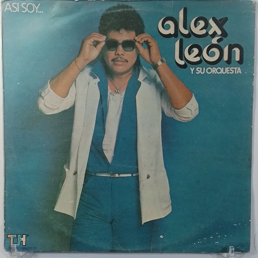 lp Alex Leon Y Su Orquesta Asi Soy made peru 1986 latin salsa