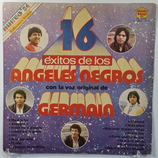 lp Los Angeles Negros ‎16 Exitos De Los Angeles Negros made peru 1984 latin pop