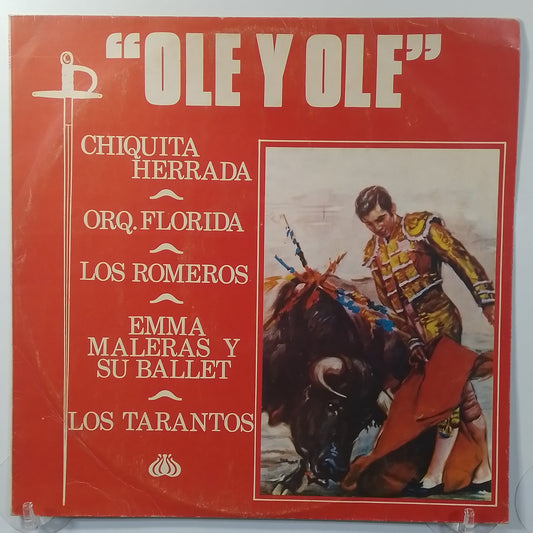 lp ole y ole Orquesta Florida Los Tarantos Emma Maleras y Su Balle varios made peru 1984 flamenco folk