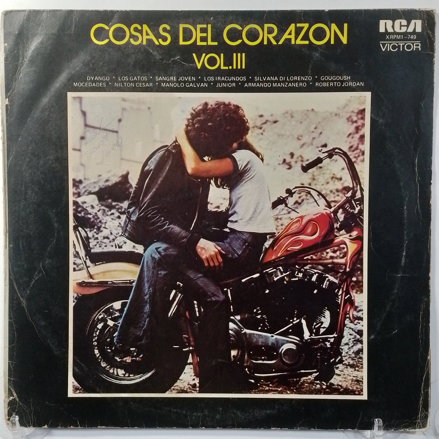 lp Cosas Del Corazon Vol 3 Dyango Los Gatos Roberto Jordan varios made peru 1975 latin rock