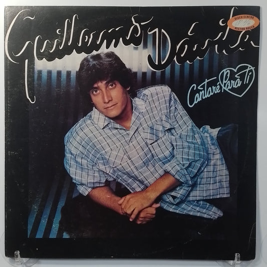 lp Guillermo Davila Cantare Para Ti made peru 1986 latin pop