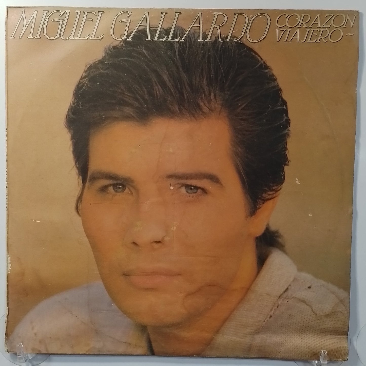 lp Miguel Gallardo Corazon Viajero made peru 1985 latin pop