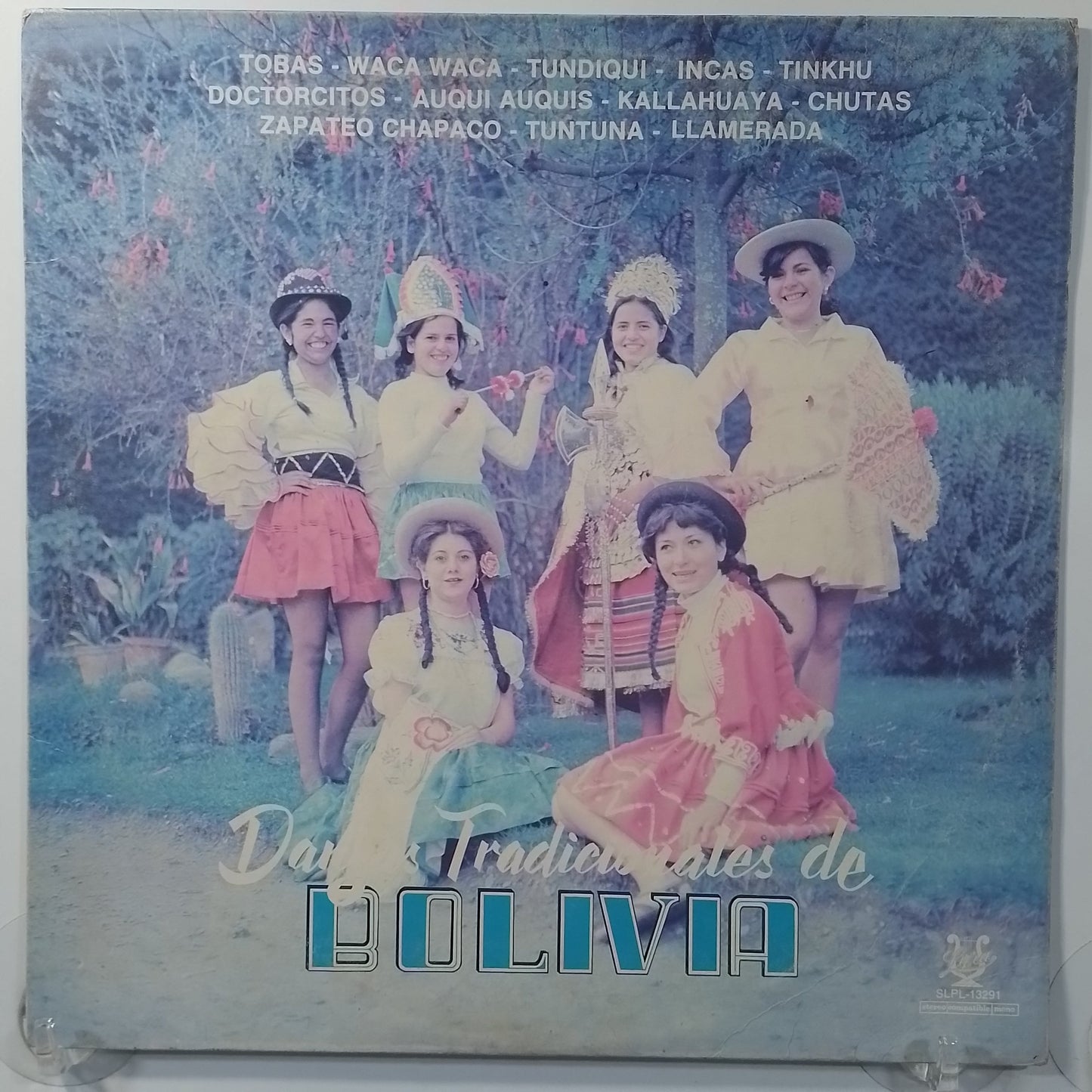 lp Danzas Tradicionales De Bolivia Pepe Murillo Y Los Bolivianos Los Sicuris Del Altiplano Los Payas varios made bolivia 1976 andean folk