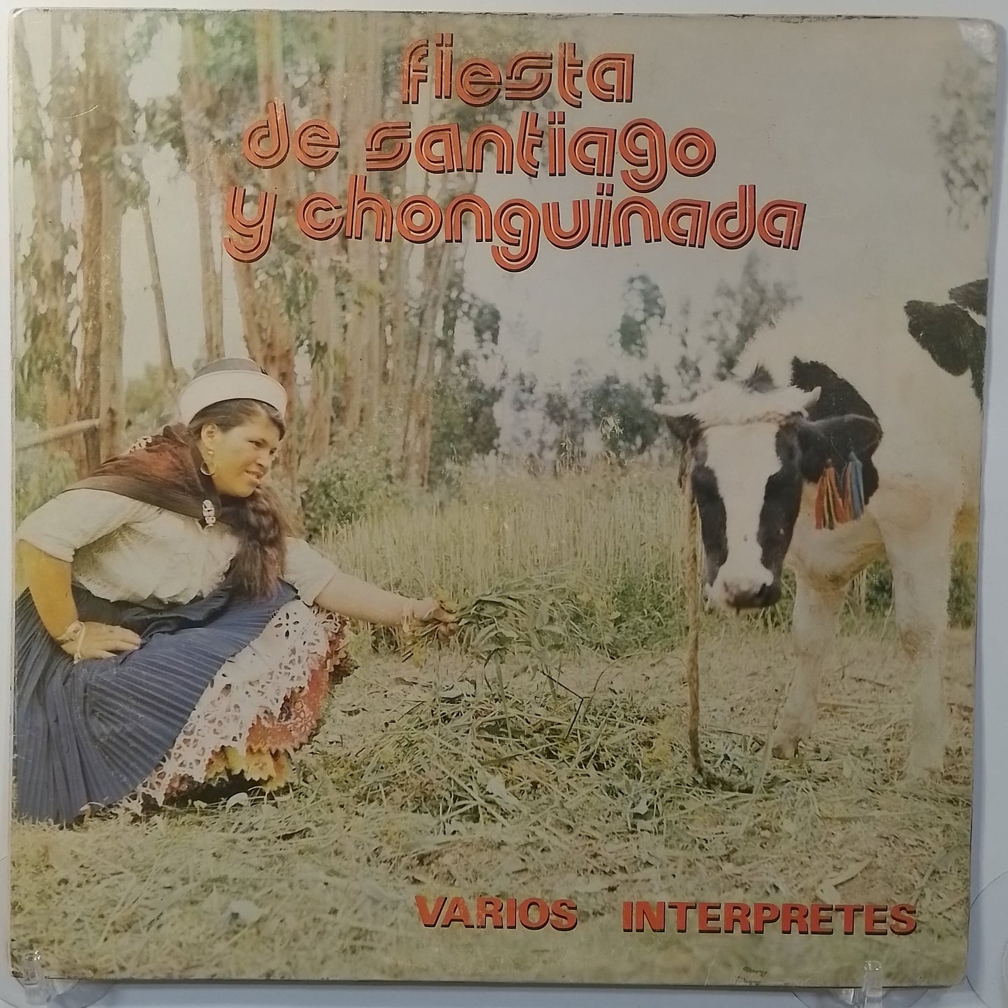 lp fiesta de santiago y chonguinada flor pucarina estrellita de lircay los mantarinos varios made peru 1982 huayno folk