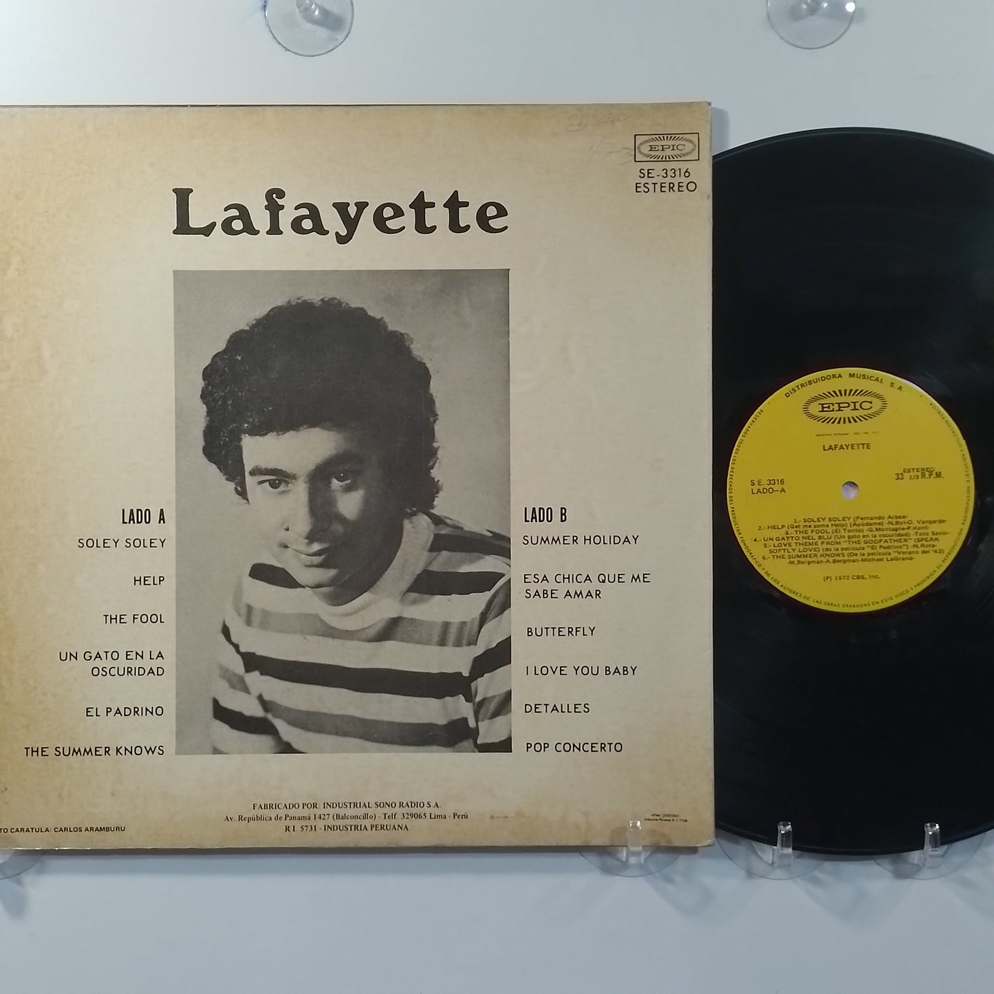 lp Lafayette Lafayette made peru 1972 electronic funk soul