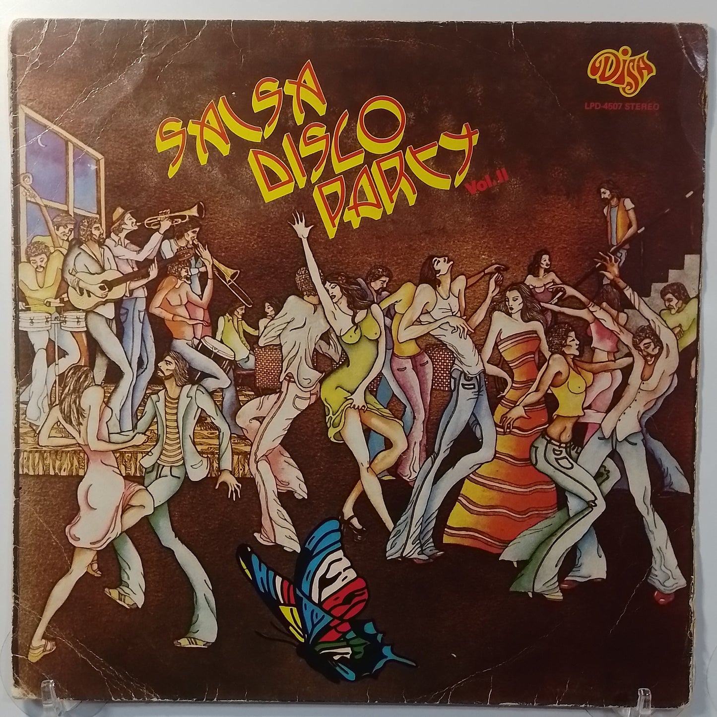 lp Salsa Disco Party Vol 2 Oscar Pitin Sanchez Ray Cruz & Joe Quijano Tipica 73 varios made peru 1977 guaguanco salsa