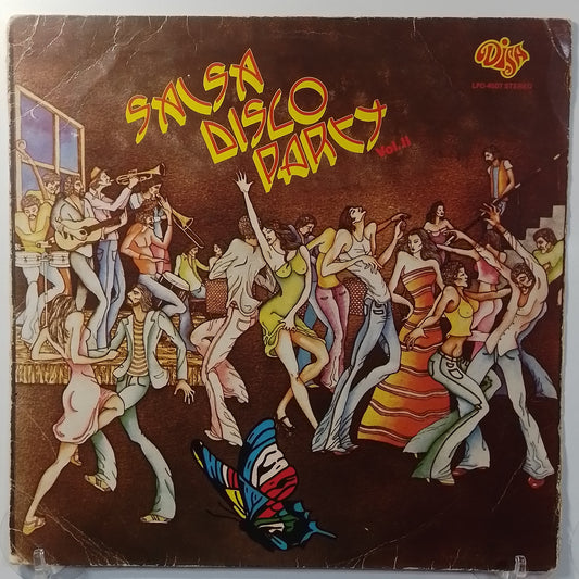 lp Salsa Disco Party Vol 2 Oscar Pitin Sanchez Ray Cruz & Joe Quijano Tipica 73 varios made peru 1977 guaguanco salsa