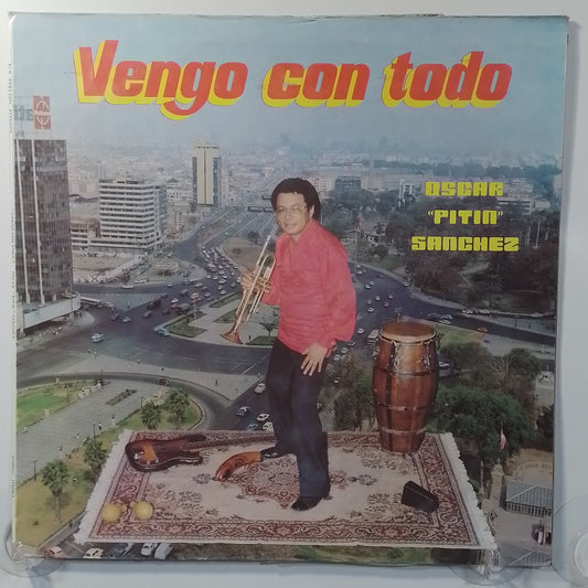 lp Oscar Pitin Sanchez Vengo Con Todo made peru 1983 cumbia salsa