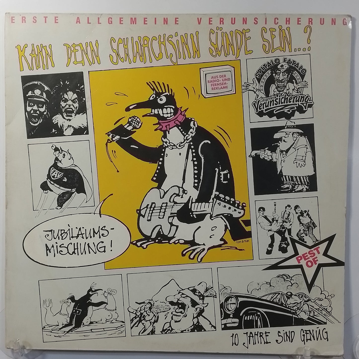 x2 lp Erste Allgemeine Verunsicherung Kann Denn Schwachsinn Sünde Sein made austria 1988 Synth pop