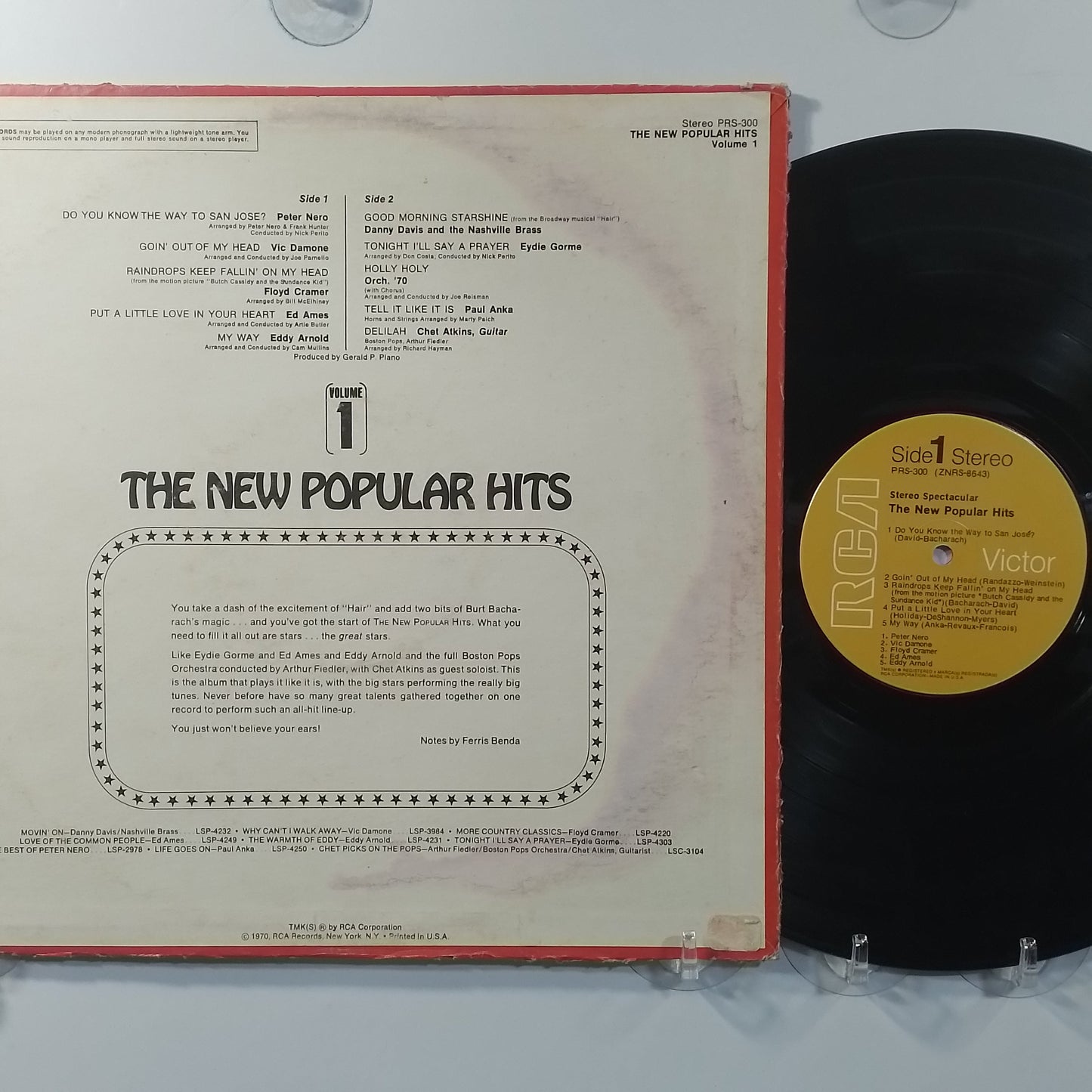 lp The New Popular Hits Peter Nero Paul Anka Eydie Gorme varios made usa 1970 jazz