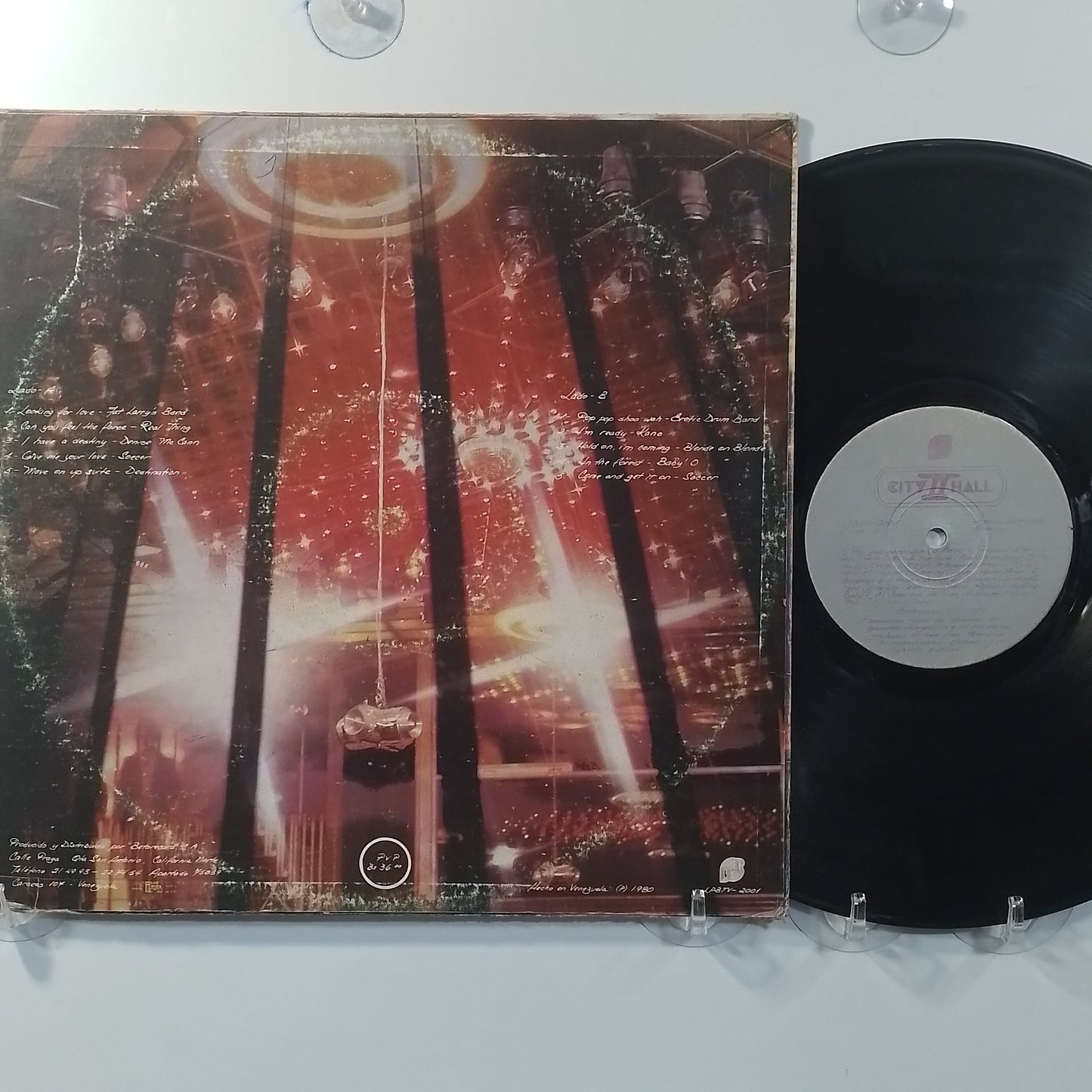 lp City Hall II Fat Larry's Band Erotic Drum Band Real Thing varios made venezuela 1980 electronic funk disco