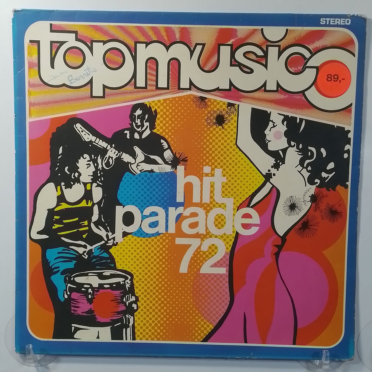 lp Hit Parade 72 varios made nueva zelanda 1972 pop rock