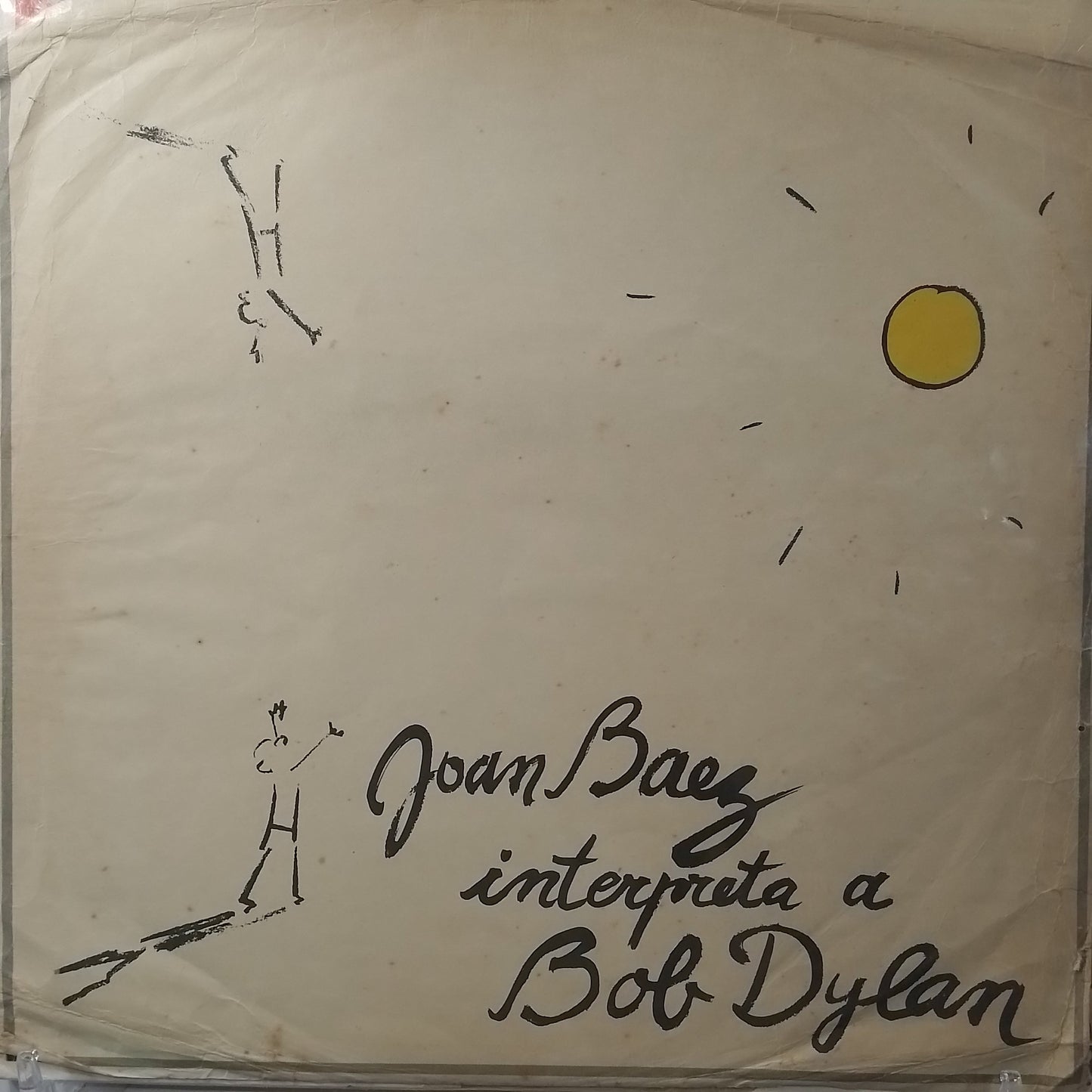 x2 lp Joan Baez Joan Baez Interpreta A Bob Dylan made chile 1969 rock