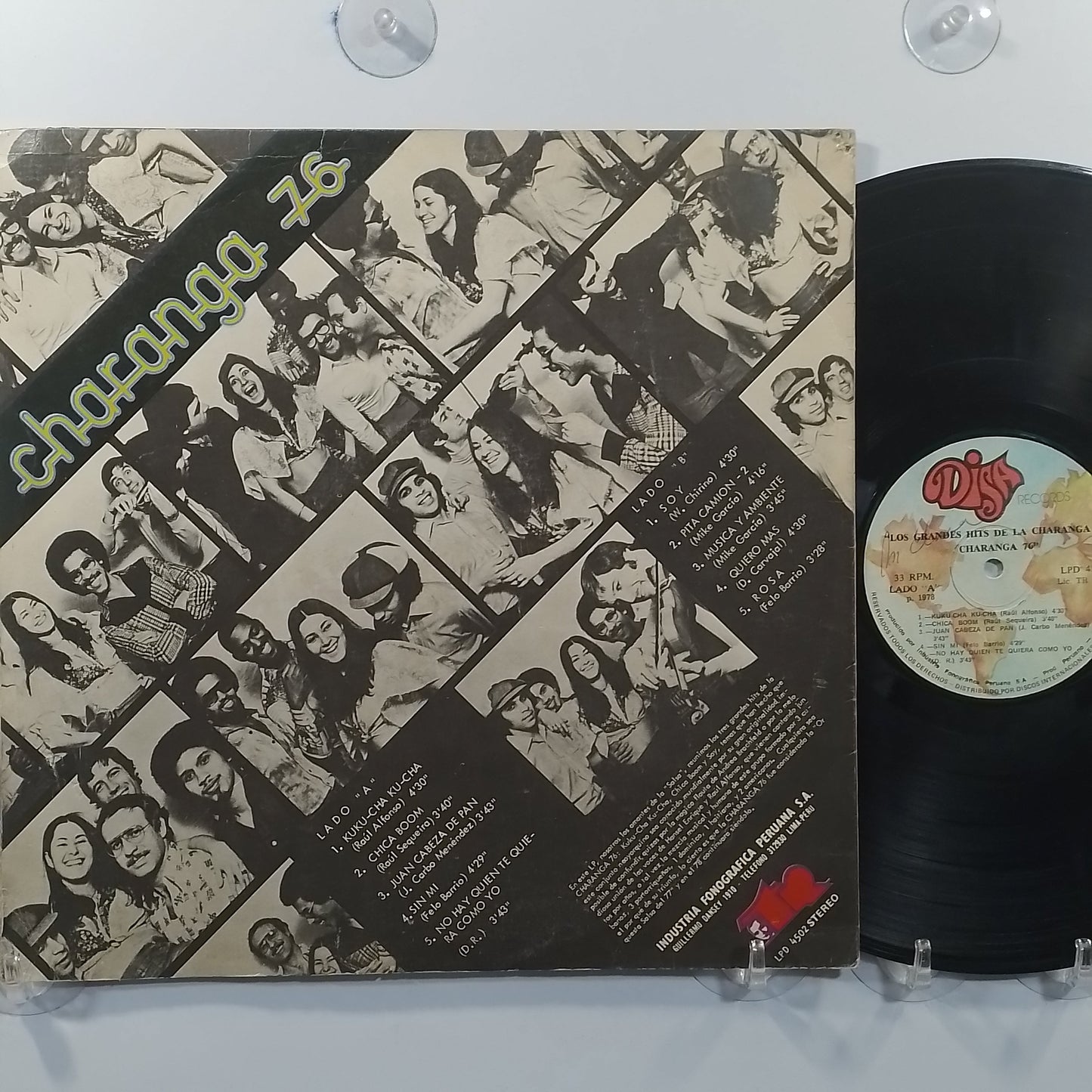 lp Charanga 76 Charanga 76 made peru 1976 salsa descarga