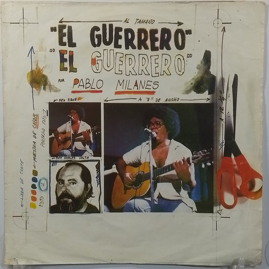 lp Pablo Milanes El Guerrero made cuba 1983 latin nueva trova