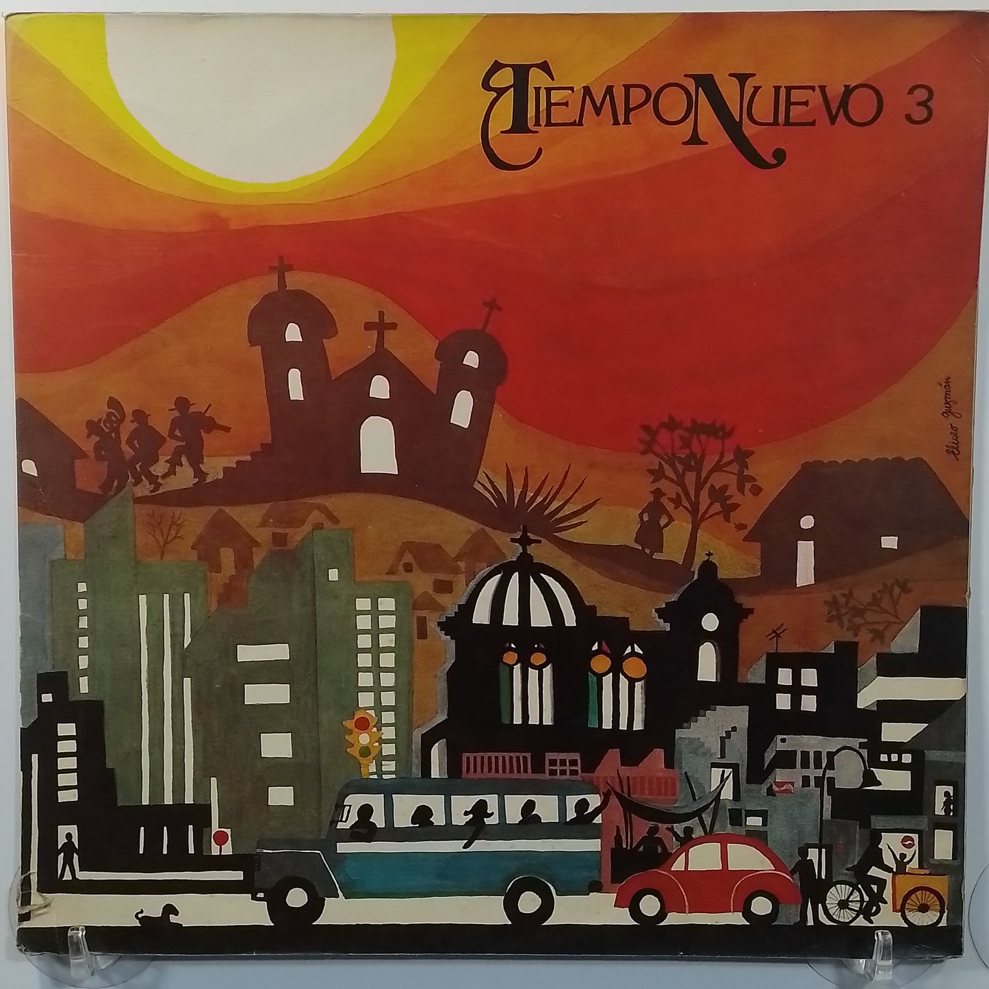 lp Tiempo Nuevo 3 made peru 1983 gatefold andean folk
