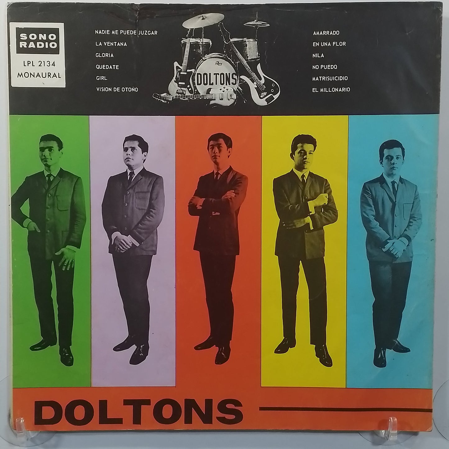 lp Los Doltons Los Doltons made peru 1966 latin rock
