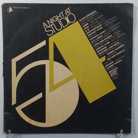 a Night At Studio 54 michael jackson village people Rod Stewart varios made peru 1979 gatefold disco