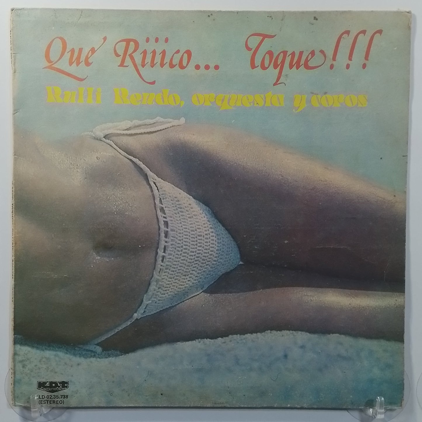 lp Rulli Rendo Orquesta y Coros Que Rico Toque made peru 1980 tropical latin