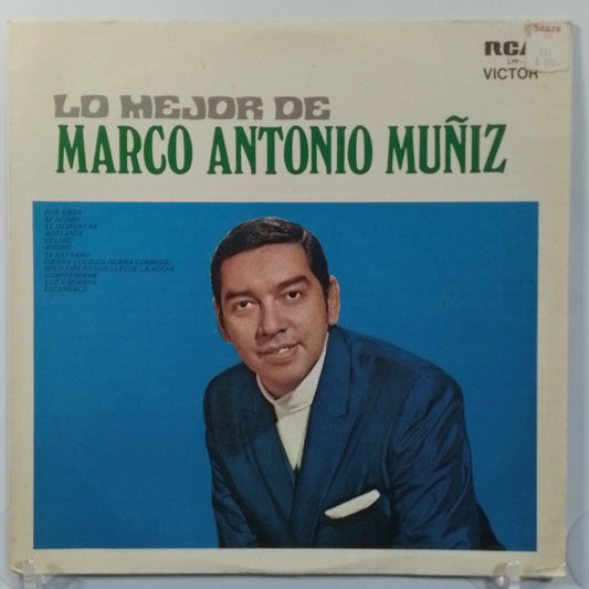 lp Marco Antonio Muñiz Lo Mejor De marco antonio muñiz made peru 1980 balada latin