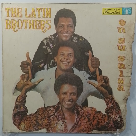 lp The Latin Brothers En Su Salsa made peru 1979 salsa