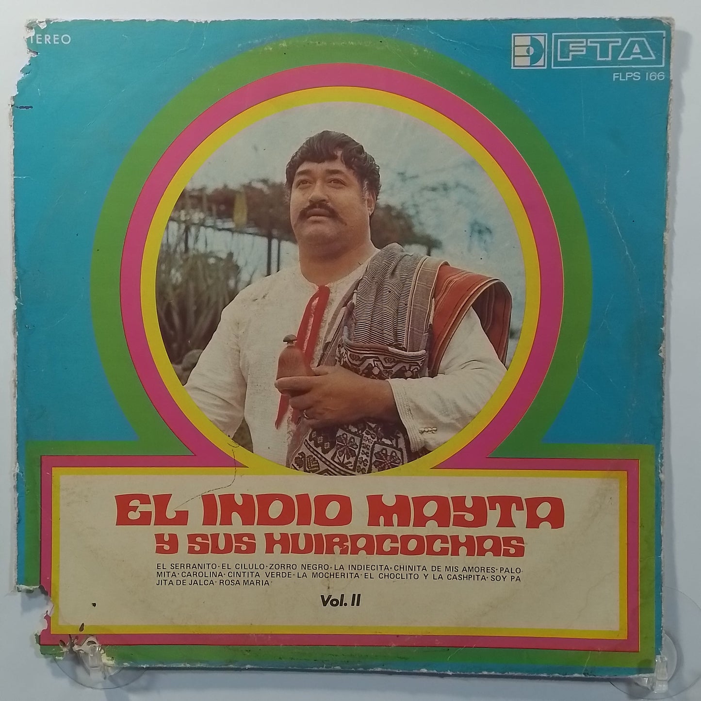 lp El Indio Mayta Y Sus Huiracochas vol 2 made peru 1973 folk huayno