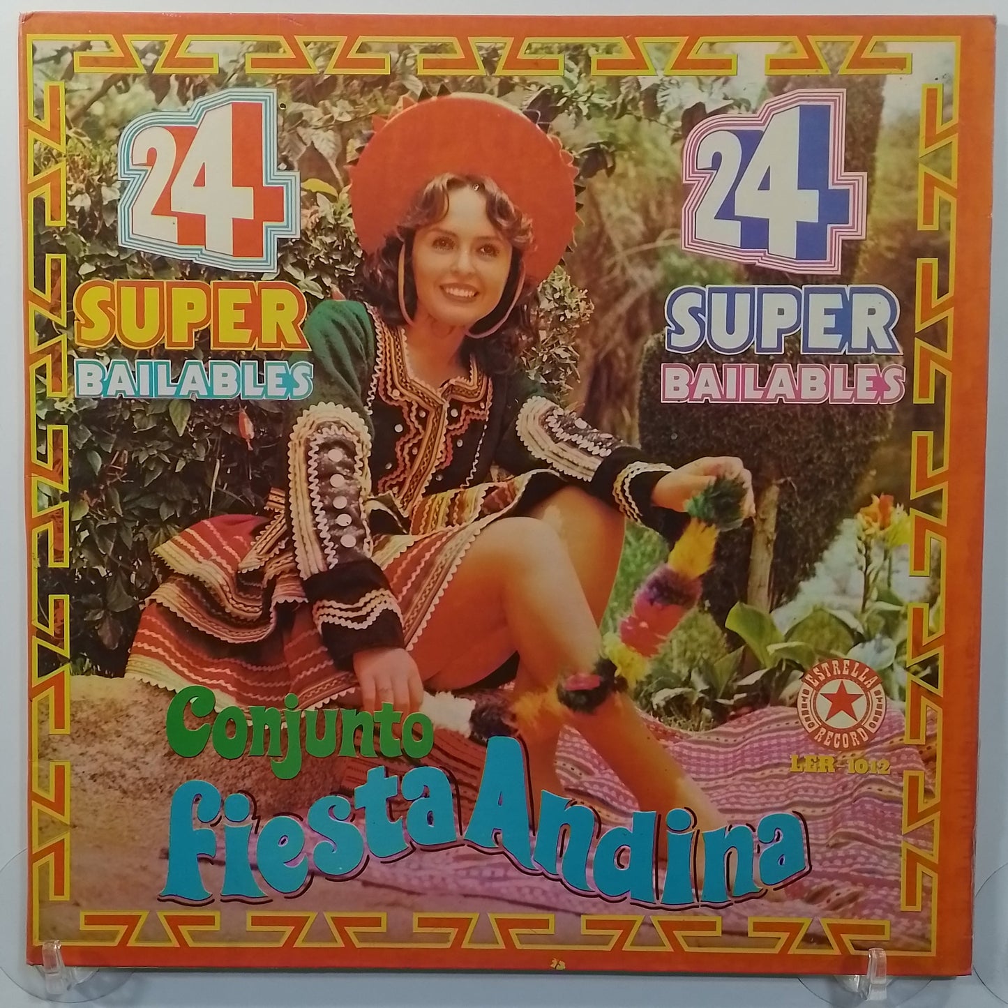 lp Conjunto Fiesta Andina 24 super bailables made peru 1980 huayno