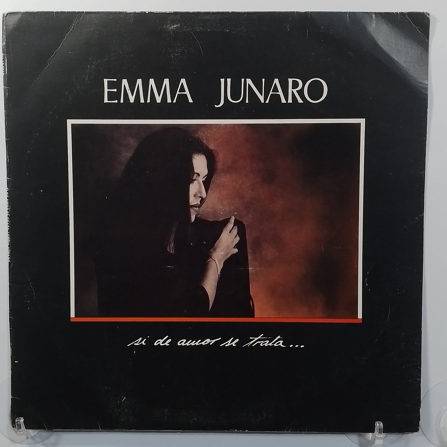 lp Emma Junaro Si De Amor Se Trata made peru 1987 latin folk