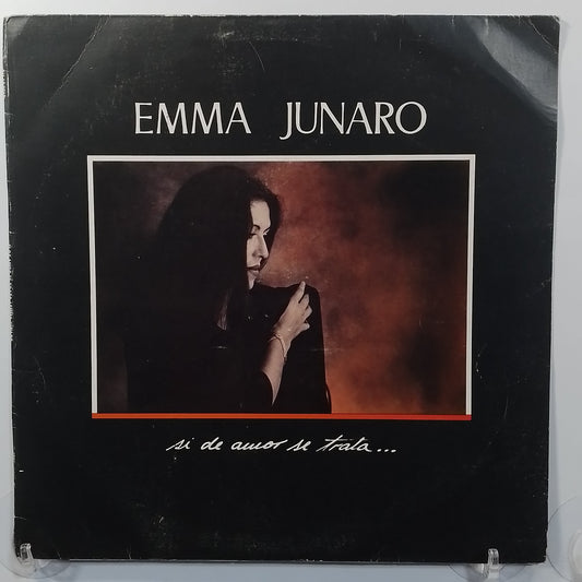 lp Emma Junaro Si De Amor Se Trata made peru 1987 latin folk