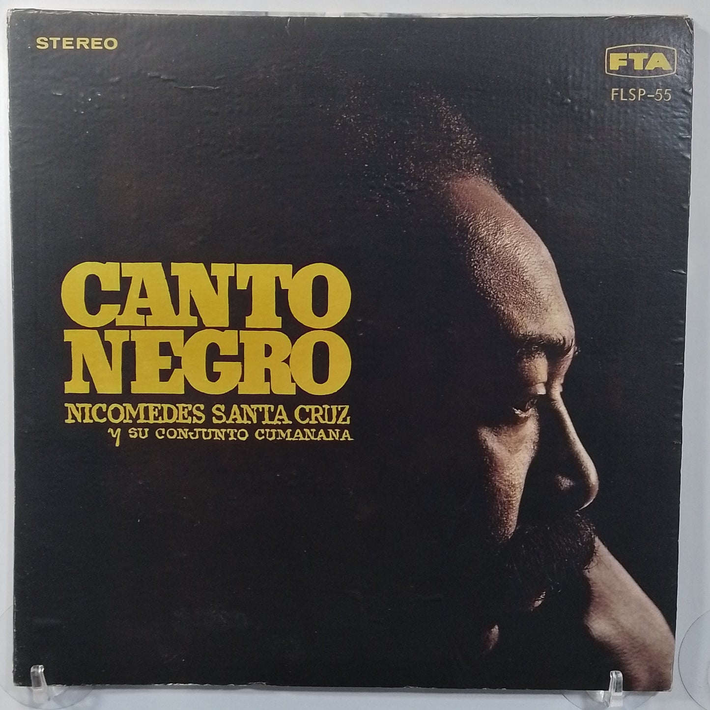 lp Nicomedes Santa Cruz Y Su Conjunto Cumanana Canto Negro made peru 1968 gatefold afro lando folk