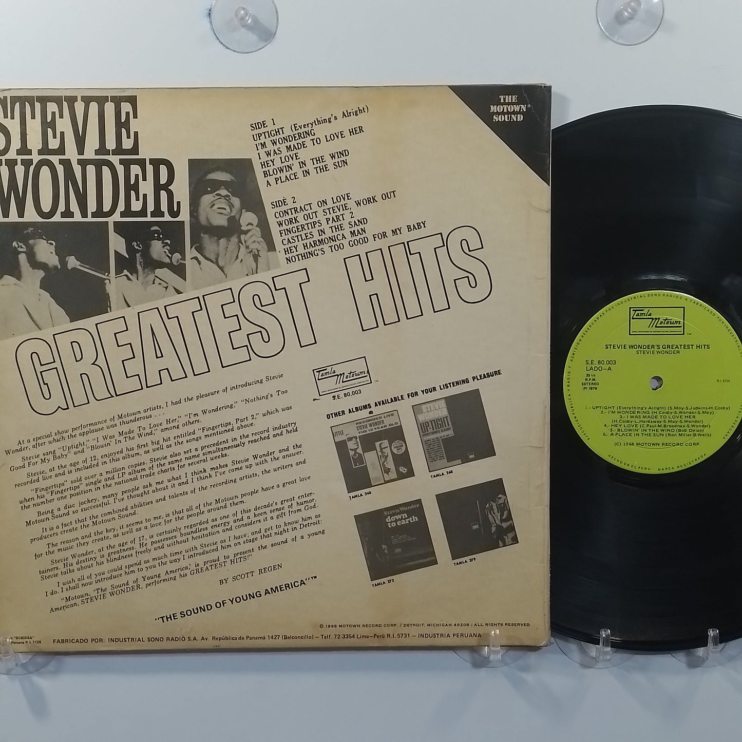 lp stevie wonder stevie wonders greatest hits made peru 1968 funk soul