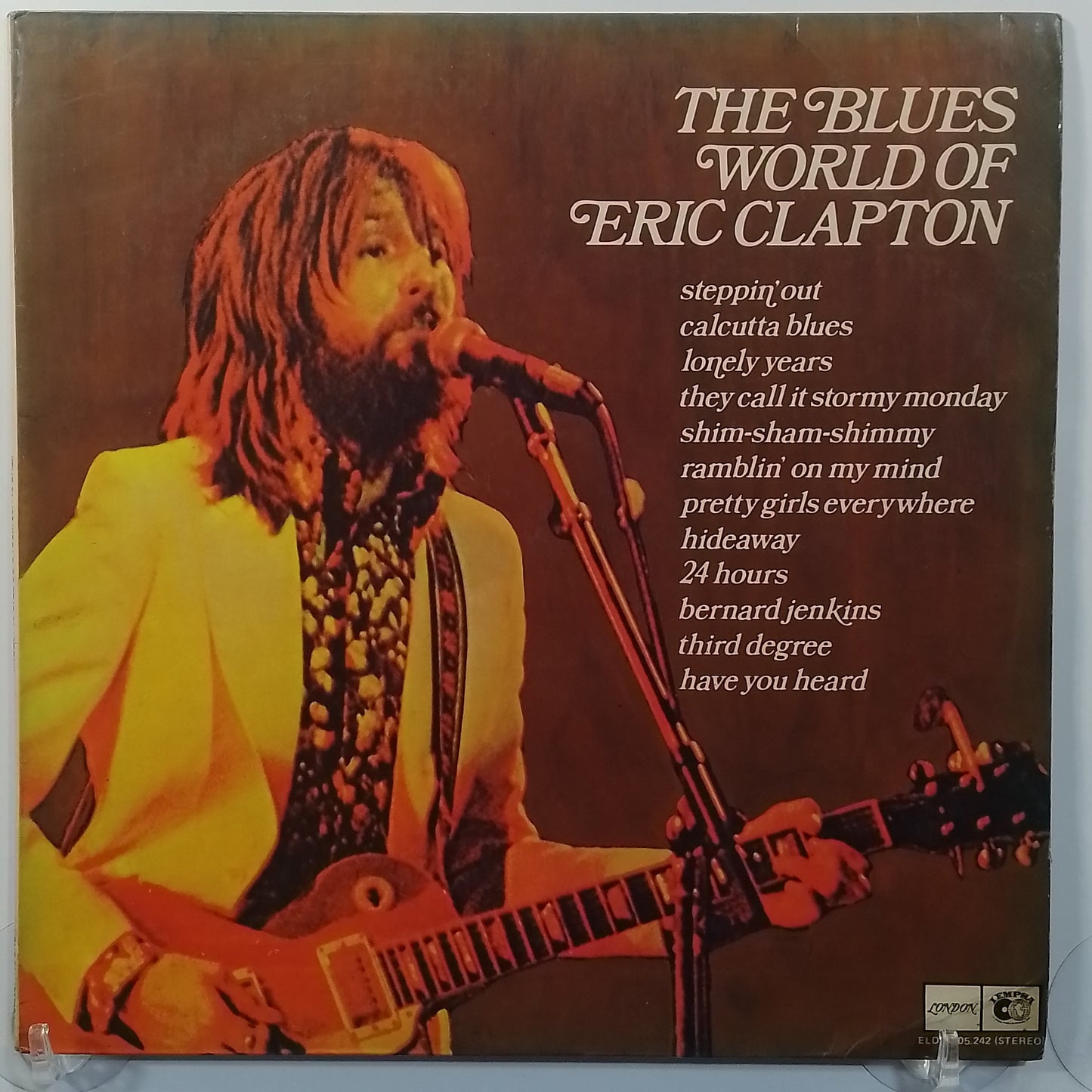 lp Eric Clapton The Blues World Of Eric Clapton made peru 1975 blues rock
