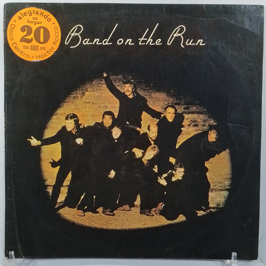 lp Paul McCartney & Wings band on the run made peru 1973 pop rock