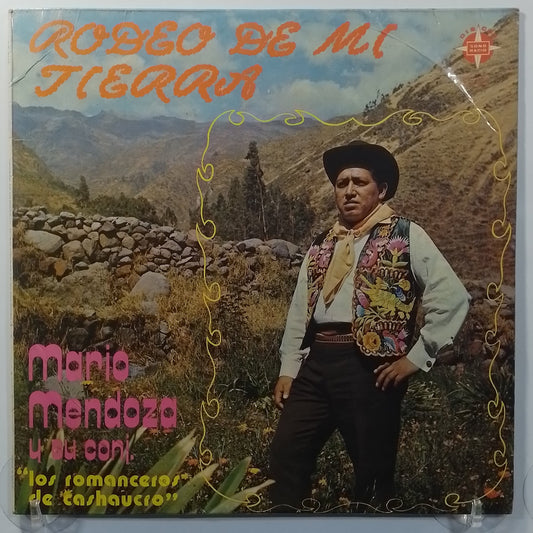 lp mario mendoza rodeo de mi tierra made peru 1973 huayno folk