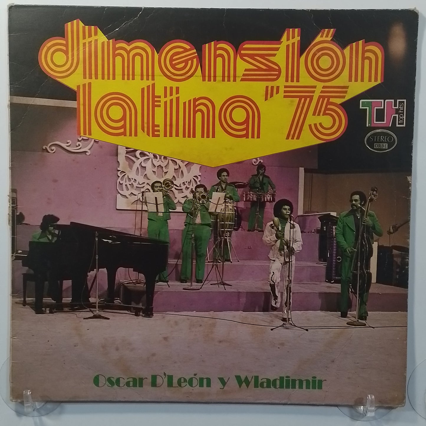 lp Dimension Latina Oscar D'Leon Wladimir Lozano Dimension Latina 75 Salsa Brava made colombia 1974 salsa