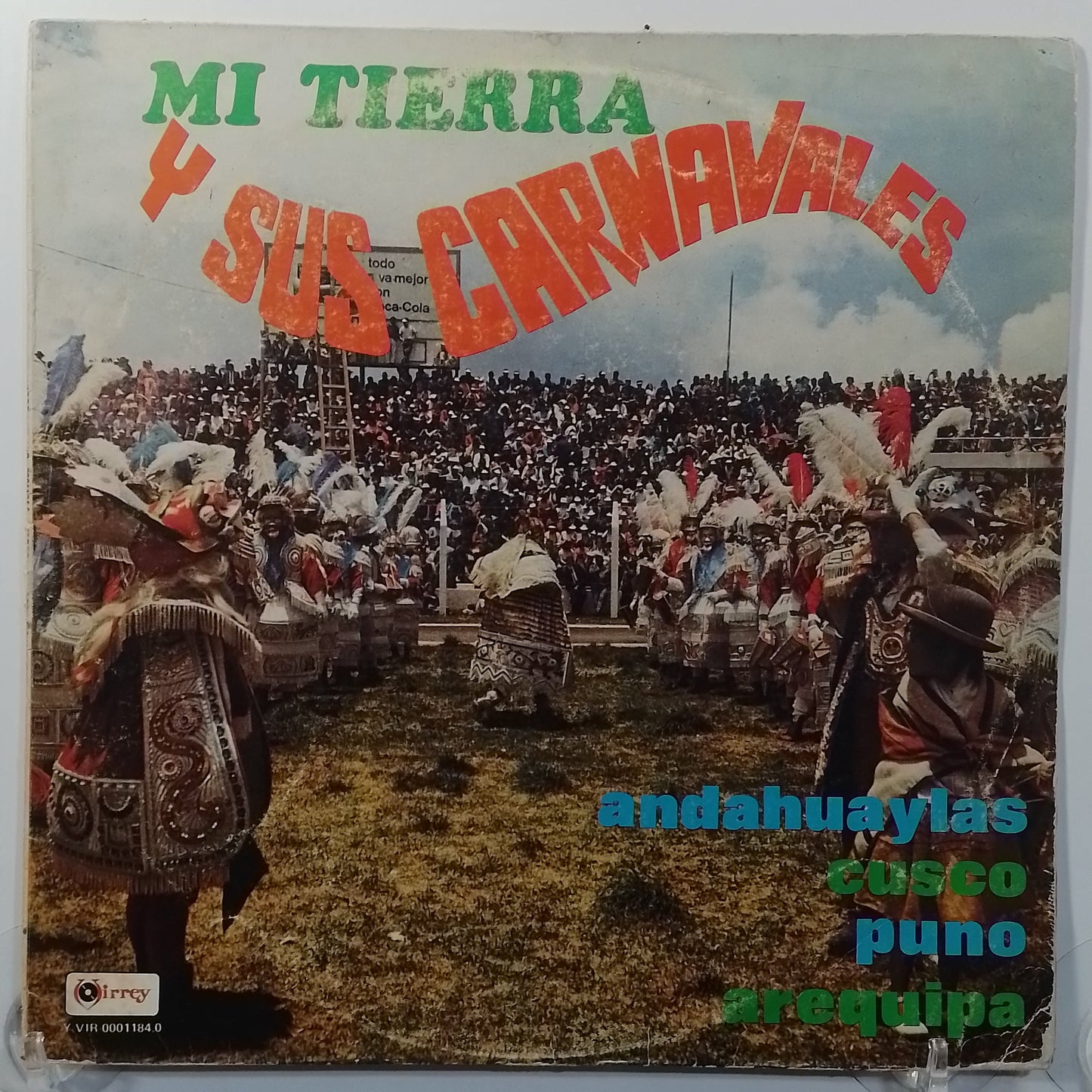 lp mi tierra y sus carnavales andahuaylas cusco puno arequipa made peru 1982 andean folk
