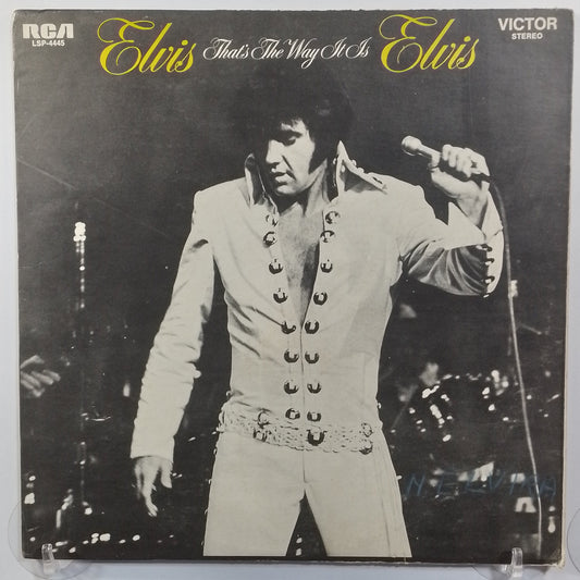 lp Elvis Presley Elvis That's The Way It Is made peru 1970 rock