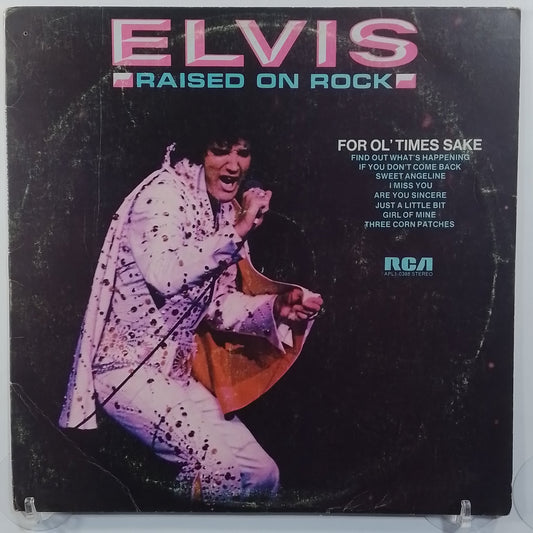 lp Elvis Presley Raised On Rock / For Ol' Times Sake made peru 1974 promocional rock