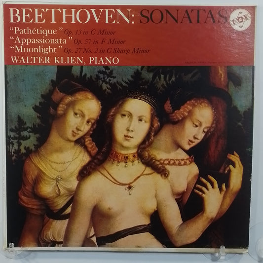 lp Walter Klien Beethoven Sonatas made usa 1980 clasico