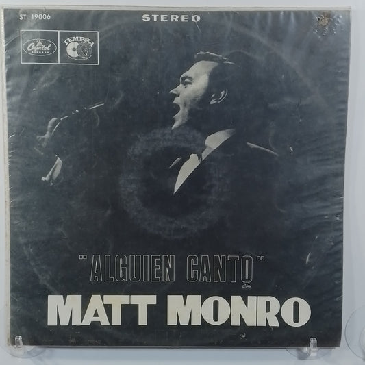 lp matt monro cantando en español alguien canto made peru 1968 balada pop