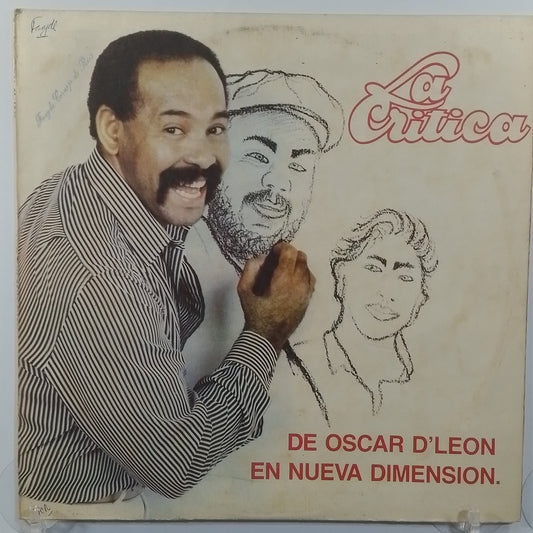 lp oscar de leon la critica made peru 1986 salsa
