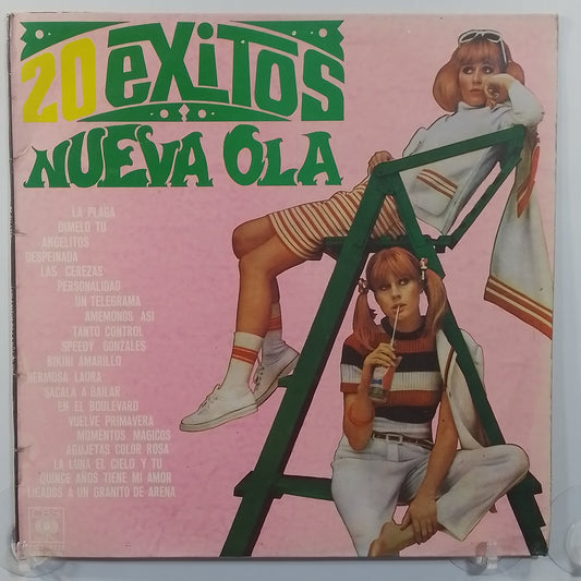 lp 20 exitos nueva ola vol 1 Los Santos Los Hooligans Billy Cafaro varios made peru 1975 latin rock