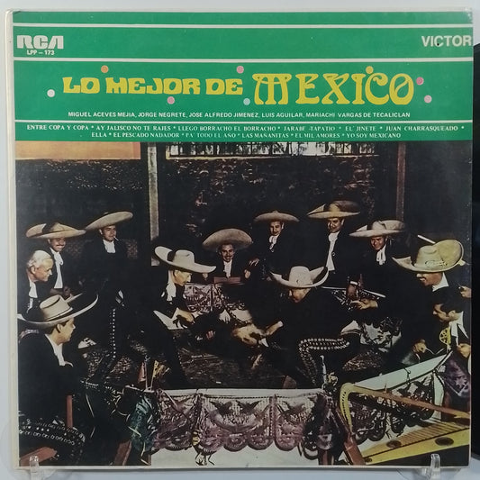 lp lo mejor de mexico jorge negrete jose alfredo jimenez miguel aceves mejia varios made peru 1980 ranchera folk