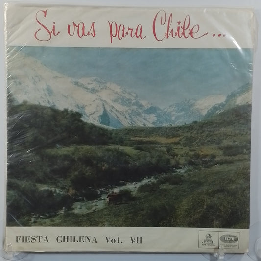 lp Si Vas Para Chile Fiesta Chilena Vol 7 Silvia Infantas Y Los Condores Los Huasos Quincheros Lorenzo Valderrama varios made chile 1964 latin folk